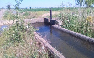 Irrigatiesystemen in Noord-Spanje