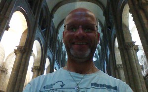 foto van mezelf in de kathedraal in SdC